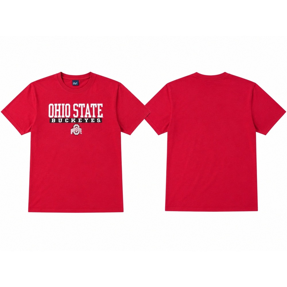 Ohio State Buckeyes T-Shirt Mens XL Red Cotton NCAA Old Varsity Fan Gear‎